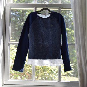 Girls Navy Blue Vineyard Vines shirt